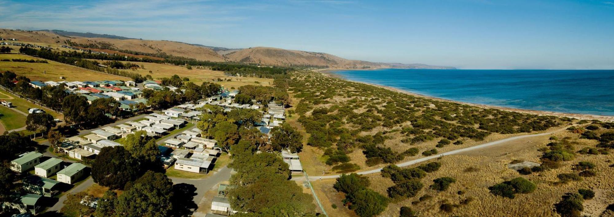 Beachside Holiday Park Normanville Buitenkant foto